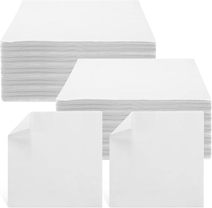 Tranqun 200 Pcs Disposable Microfiber Cleaning Cloth Bulk 12 x 12 Inch Lint Free Cloths Non Abrasive Window Wipes High Absorbent Microfiber Cleaning Rag for Household Kitchen Car Window