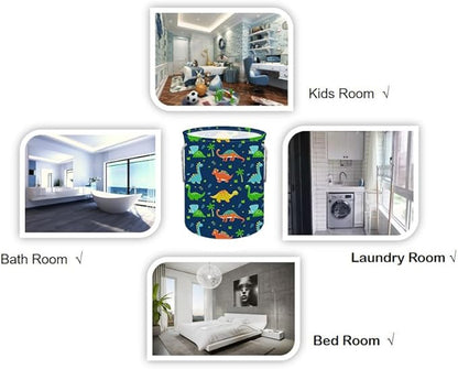 Round Laundry Basket Storage Bins Nursery Hamper Gift Baskets for Home,Office,Home Decor
