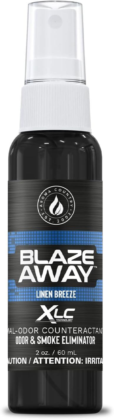 Blaze Away Commercial Air Freshener & Odor Eliminator for Strong Odor - Industrial-Grade Room Spray & Room Deodorizer for Home, Car, Smoke & Pet Odors - Long-Lasting Odor Absorber, Room Fresheners