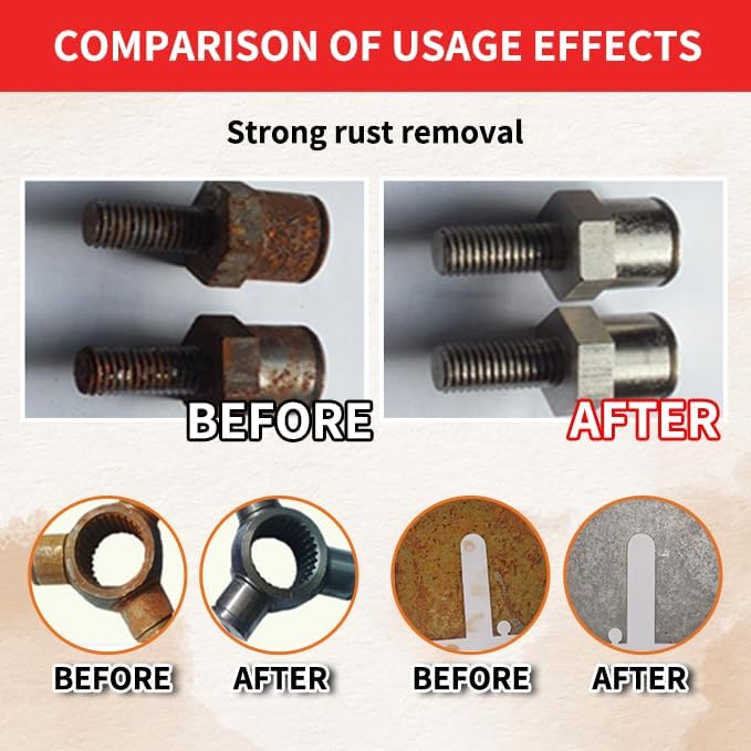 Stainless Steel Rust Stain Remover & Cleaner 1 Gallon- Quickly Cleans Stainless Steel Appliances, Furniture, Commercial Equipment, Grills, Sinks, and Tools | Powerful & Safe Metal Rust Remover