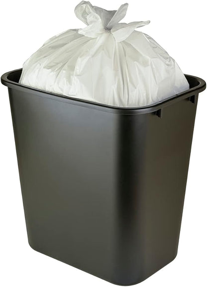 Amazon Basics 8 Gallon Flap Tie Trash Bags,Fresh Scent,80 Count (Pack of 6)