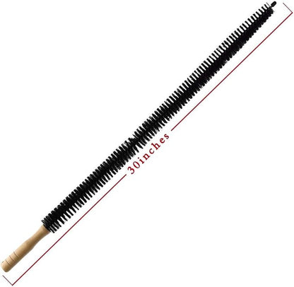 Dryer Vent Cleaner Kit Brush-2 Pack Clothes Lint Trap 30 Inch Long Flexible Pipe Refrigerator Coil Brush