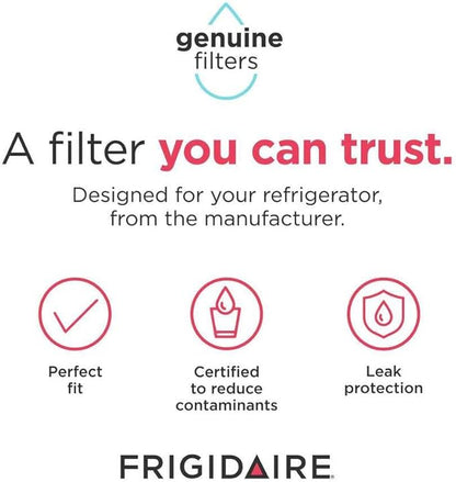Frigidaire WF3CB Puresource3 Refrigerator Water Filter, White, 1 Count (Pack of 1)