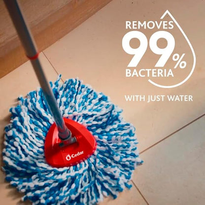 O-Cedar RinseClean Spin Mop Microfiber Refill, 1 CT (Pack of 3)