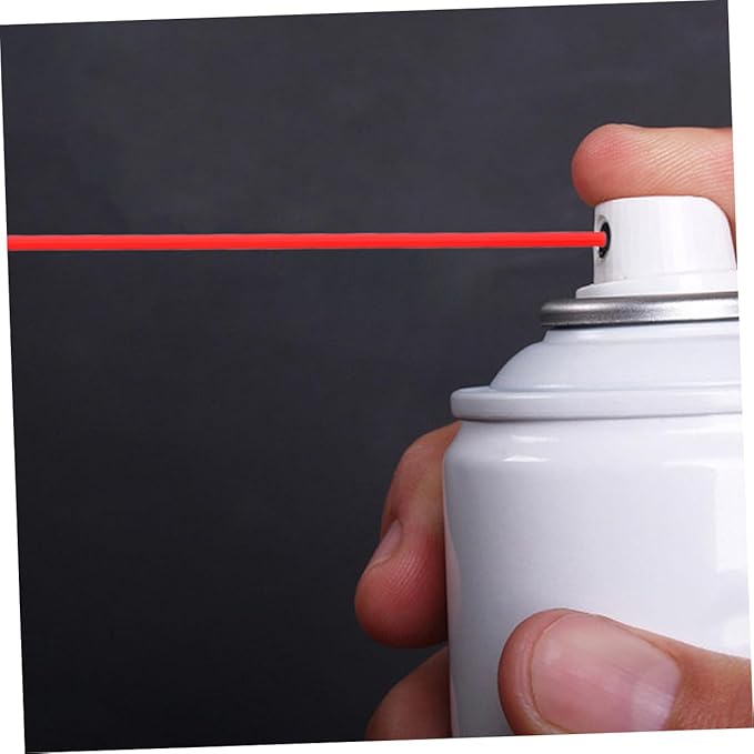 Healifty 40pcs Long Nozzle Spray Can Tubes Rust Remover Lubricant Can Replacement Kit Nozzle Tube for Paint Sprayer Leakproof Design