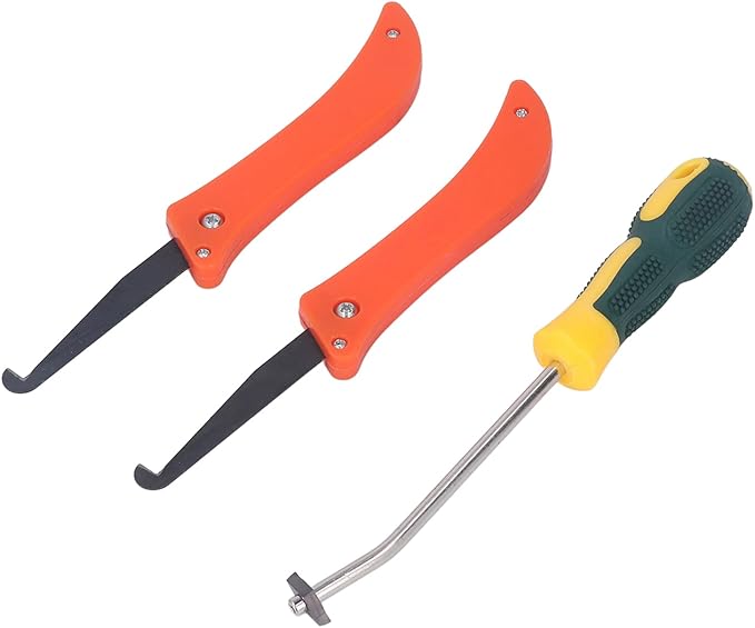 ZJchao Grout Removal Tool, Caulk Removal Tool Grout Saw and 8 Blades Tile Joint Cleaning Scraper Professional Grout Cleaner for Kitchen, Bathroom, Bedroom, Tiles Gaps