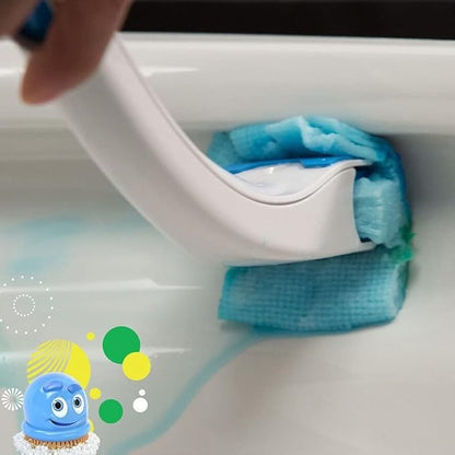 Scrubbing Bubbles Fresh Brush Flushables Refill, Toilet and Toilet Bowl Cleaner, Eliminates Odors and Limescale, Floral Fusion Scent, 10 Count (Pack of 1)