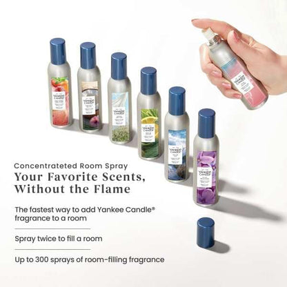 Yankee Candle Concentrated Room Spray Air Freshener, Instant Home Fragrance, Odor Eliminating Spray, Home Sweet Home (Pack of 3)