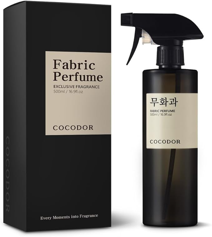 COCODOR Fragrance Room Spray/Fig Tree/ 16.9oz(500ml) / Made with Essential Oils, scented room closet fabric odor eliminator spray