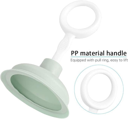 2pcs Handheld Suction Pipe Cleaner, Pipeline Dredging Tool Strong Suction Pp And Pe Material Easy To Use And Clean (green)