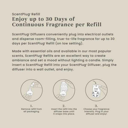 Yankee Candle ScentPlug Refill, Sun & Sand Tropical Citrus & Lavender, Home Air Freshener Plugin for Continuous Fragrance, Odor Neutralizing Scented Oil, 0.625 Ounce (Pack of 6)