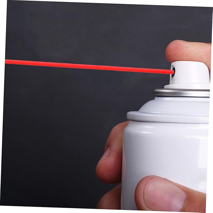 40pcs Plastic Spray Can Lubricant Tube Replacement Tubes Rust Remover Spray Nozzles Leakproof Design Versatile for Home and Industrial Cleaning