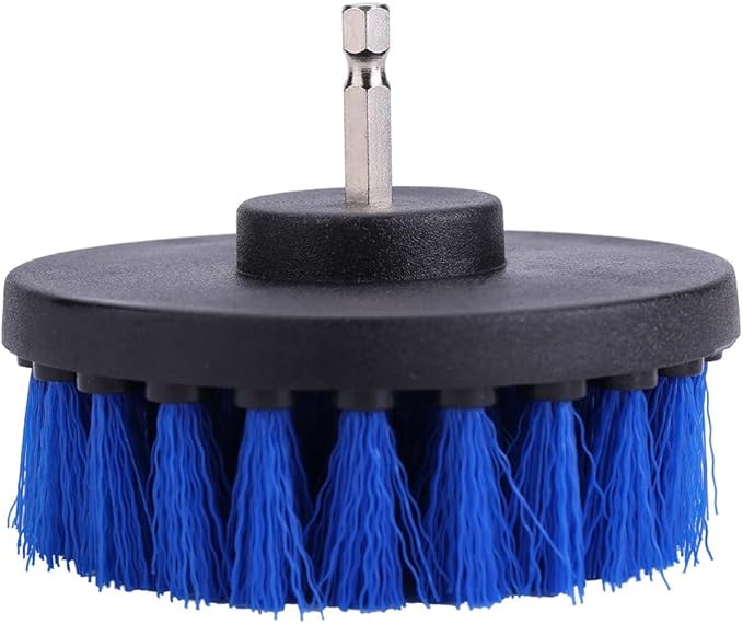 Drill Brush, Power Grout Brush Tile Floors Cleaning Drill Scrubber Brush Electric Drill Attachments Bathroom Cleaning Tools for Home Outddoor(4 Inch)