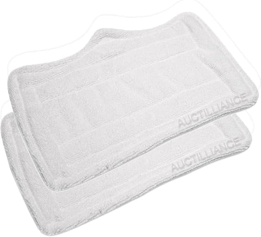 Clean Co. 2 Steam Pocket Mop Pads Compatible Replacement Pad for Shark Mops S3101W, S3250, S3250W, S3250CW, S3251N, S3101POD, SP100Q, S3251, SE200, S3251WC, FS3101, S3251_N2A, S3101CO