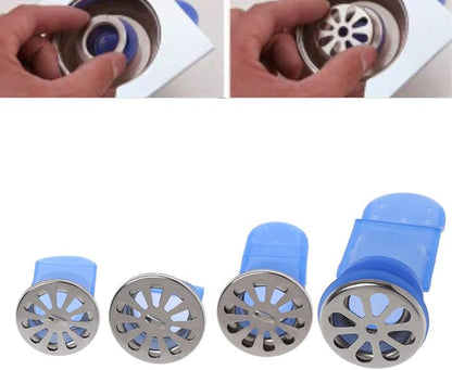 Bathroom Silicone Floor Drain Large Displacement Drain Strainers Deodorant Anti-blocking Drain Stopper