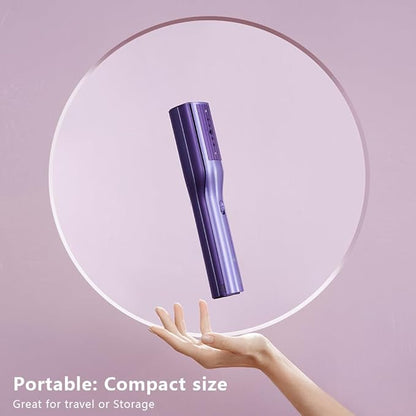 G4 Pro Smart Handheld Steamer for Clothes – Global Voltage Adaptation, 900W Palm-Sized & Lightweight (0.8lb), Dual Steam Modes, Easy Wrinkle Remover, Auto Shut-Off for Travel & Home (purple)
