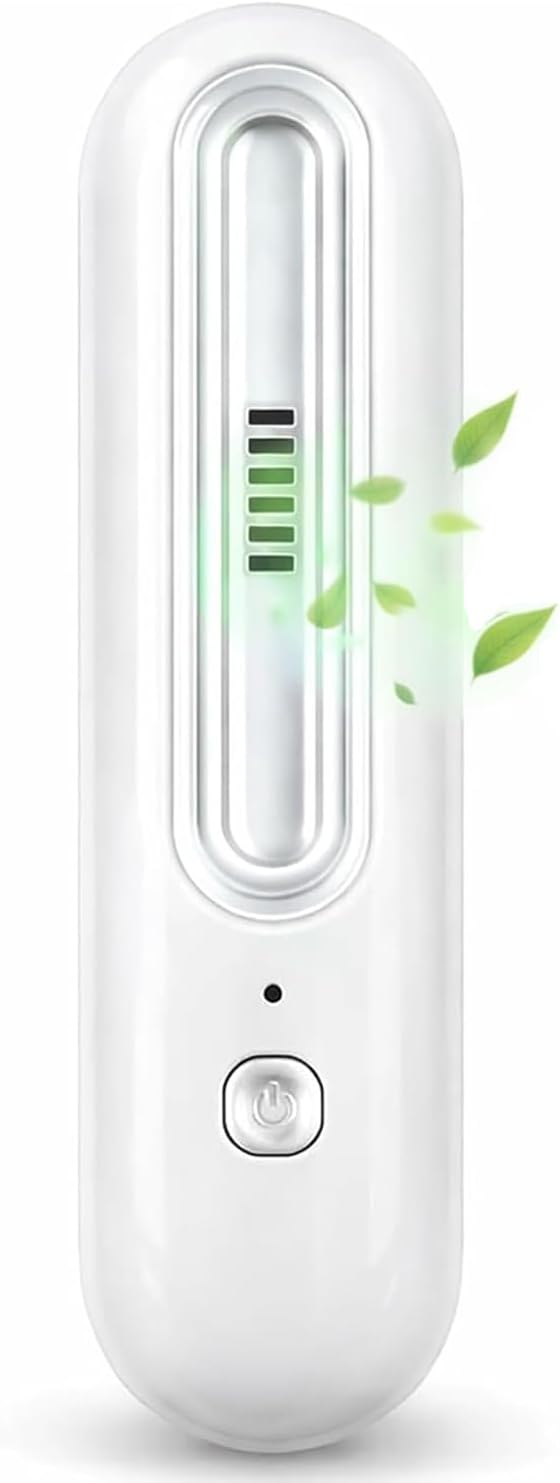 Fridge Deodorizer Odor Eliminator – Powerful Odor Eliminator & Freshness Preserver For Refrigerator, No Filter Replacement–Odor Control For Kitchen, Freezer & Food Storage (Silver)
