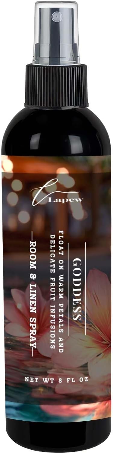 Lapew Room & Linen Spray | Fragrance Mist for Home, Car & Office | Fabric & Air Freshener | Neutralizing Mist | Made in USA | Goddess