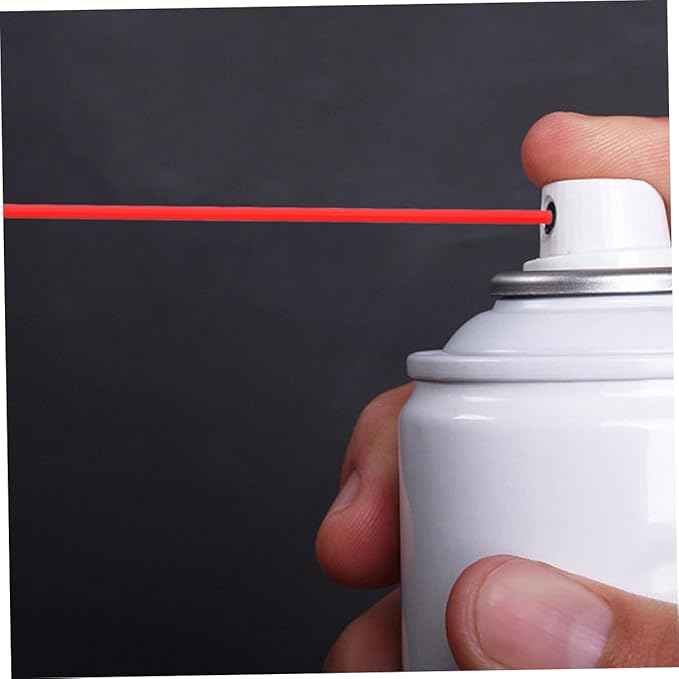 POPETPOP 40Pcs Long Nozzle Spray Can Tubes for Rust Remover Extensions Lightweight Precision Spraying for Home and Industrial Use
