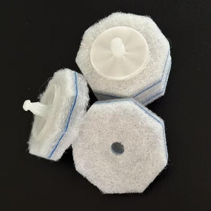 Disposable Toilet Wand Refills, Toilet Bowl Cleaner Scrubbing Pads, 30 Ct
