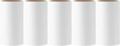 4.5 inch Lint Roller Refills Only Compatible with Spotty Jumbo Extra Sticky Adhesive Lint Roller Pet Cat & Dog Removal for Clothes and Furniture, Pack of 5 Refills, 300 Sheets Total