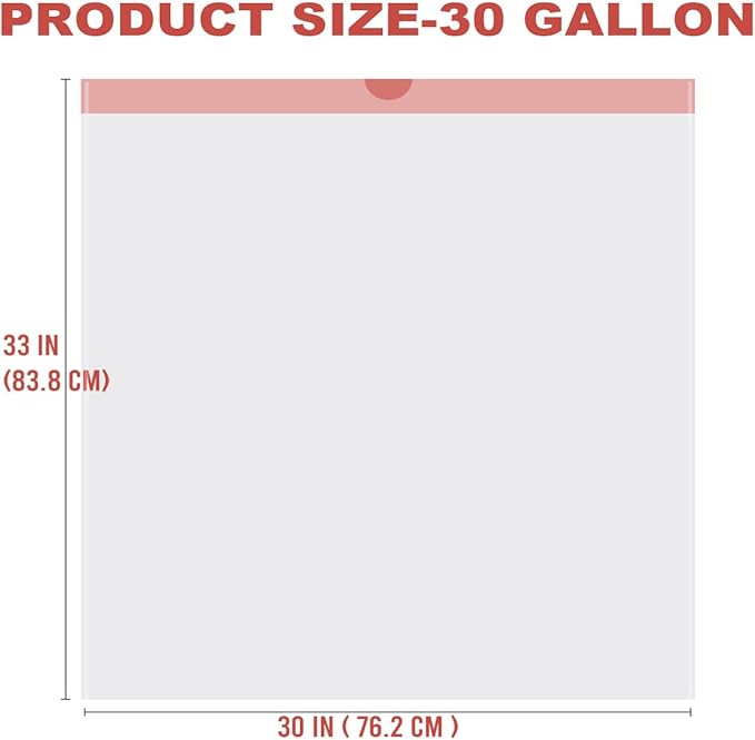 BEIDOU-PAC 30 Gallon Trash Bags Drawstring, 150 Count, White | Unscented | Heavy Duty Multi-purpose Garbage Bags Can Liners for Business Home Kitchen Commercial and Industrial