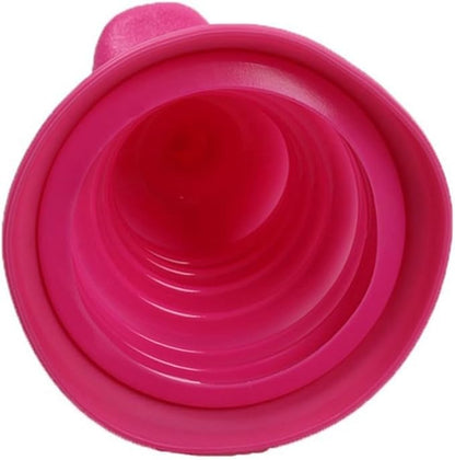 Kitchen Sink Drain Plunger, PP Bellows Air Pressure Tool for Toilet Bowl Unclogging, High Power Squeeze Cleaner for Bathroom Shower Clog Removal, Bathtub Drain Hair Remover(Rose Red)