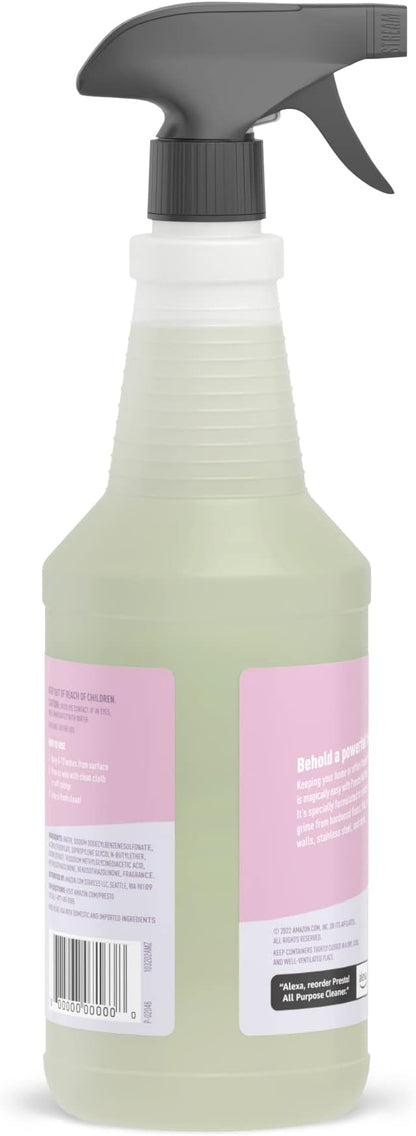 Amazon Brand - Presto! All Purpose Cleaner, Lavender Essential Oil Scent, Streak-Free Formula, 32 fl oz, 2-Pack