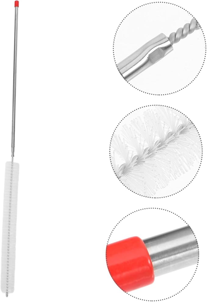 GLEAVI Washing Machine Cleaner Brush Long Handle Flexible Cleaning Tool for Washer Tub and Drum Sturdy Nylon Bristles for Household Use and Deep Cleaning