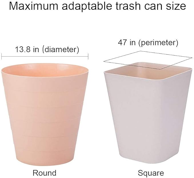 60 Count 8 Gallon Drawstring Trash Bags-0.79 Mil Ultra Strong Medium Trash Can Liners for Kitchen/Office,Unscented White Garbage Bags