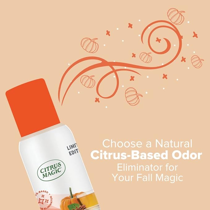Citrus Magic Limited Edition Natural Odor Eliminating Air Freshener Spray, Assorted Fragrances, 3-Ounce, Pack of 3
