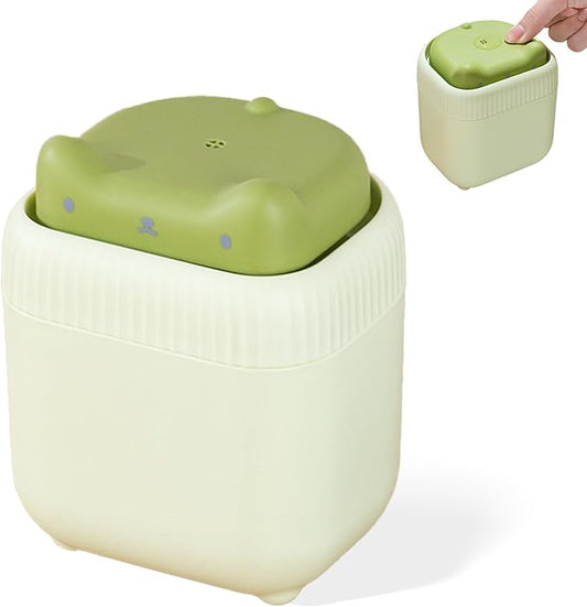 Cat-Shaped Dish Soap Dispenser - Liquid Soap Pump Dispenser for Kitchen Countertop, Ideal for Dishwashing Liquid (Green)