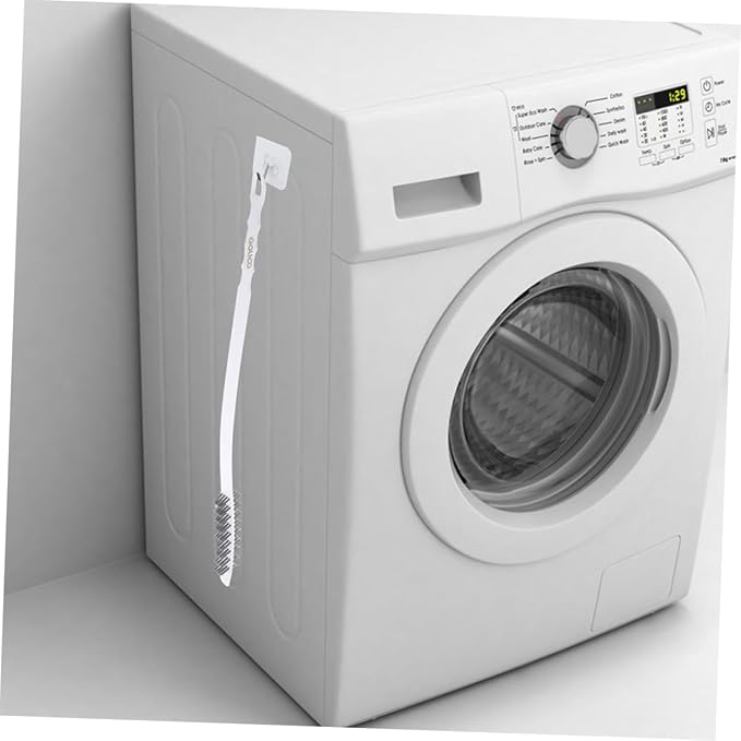 2pcs Flexible Washing Machine Cleaning Brush Long Handle Drum Dryer Vent Cleaner for Efficient Household Use Front Load Washers and Appliance Maintenance