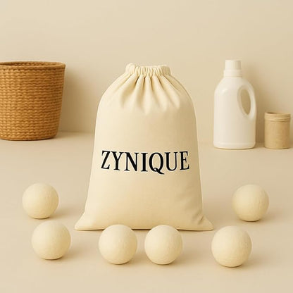 Wool Dryer Balls Pack of Six – Organic Reusable Laundry Softener Wool Dryer Balls