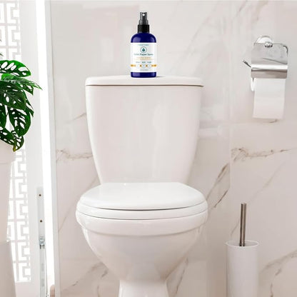PRISTINE Toilet Paper Spray - As Seen on Shark Tank, More Natural Personal Cleansing Wipes & Flushable Wet Wipes Alternative, Spray Toilet Paper to Create Flushable Wipe, Tropical Mango, 32 fl oz