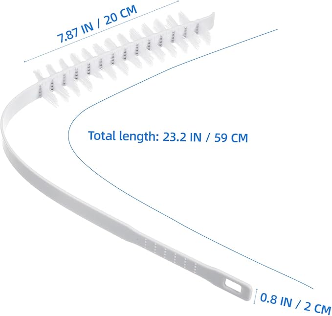 Washing Machine Cleaning Brush for Washer Drum Material Efficiently Removes Dust from Drum Gaps for Front Load Top Loader Washers