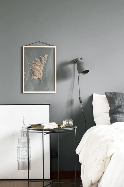 Safiyya Grey Peel and Stick Wallpaper Grey Contact Paper Wall Paper Removable Decorative Self Adhesive Wallpaper Vinyl Rolls for Wall 118"x17.7"