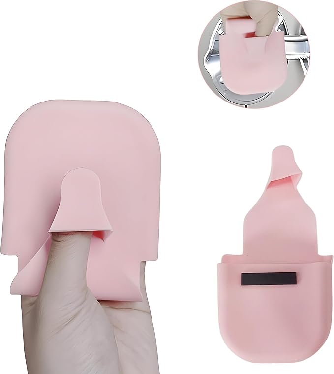 Reusable Gas Pump Glove, Silicone Gas Gloves for Gasoline Pump, Protects Hands From Dirty Pump Handles and Keyboards
