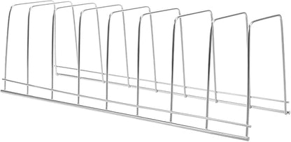 SOLUSTRE Stainless Steel Kitchen Dish Drying Rack with Utensil Holder and Drain Tray Bowl and Plate Storage Organizer for Countertop Sink Area Stable Non-Tip Design 11.81X3.93X3.74 Inches