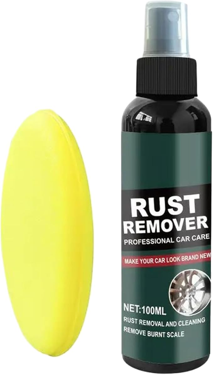 Corrode Removal Spray, Rust Remover Inhibitor, 100ml, Rust Cleaner Spray, Removal Mist, Powerful Cleaning Formula, For Garage Automotive Marine