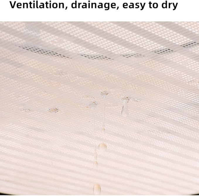 Primst Foldable Drying Fishing Net, Hanging Drying Net Rack Clothes Dry Basket with Zipper, Indoor and Outdoor Plants Dryer for Shrimp Fish Fruit Vegetables Herb (1 Layer)