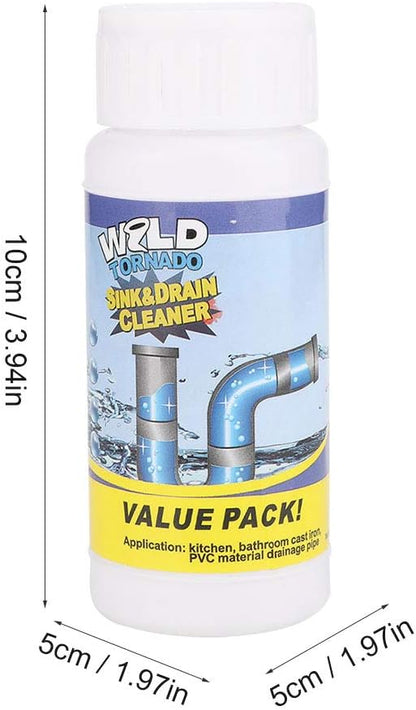 Drain Cleaner, Liquid Hair Drain Clog Remover & Cleaner,Quick Foaming Toilet Cleaner, Clog Remover for Kitchen Drain, Sinks, Tubs,Toilet Clean