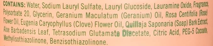 Mrs. Meyer's Liquid Dish Soap Geranium, 16 OZ