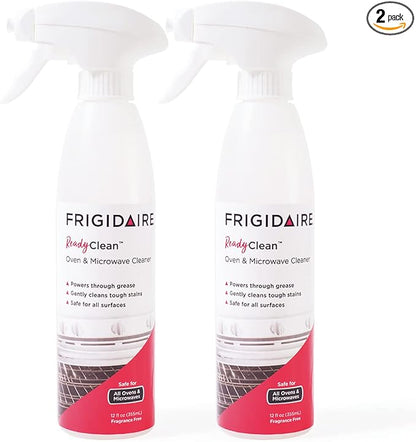 Frigidaire 10FFOVCL02 Ready Clean Degreasing Oven & Microwave Cleaner, 12 Ounces, 2-Pack