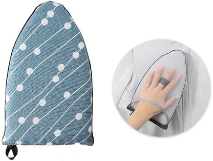 Garment Steamer Ironing Gloves, Anti Steam Handheld Ironing Pad, Heat Resistant Garment Steamer Mitt, Durable Protective Ironing Glove for Garment Steamer (Style B)