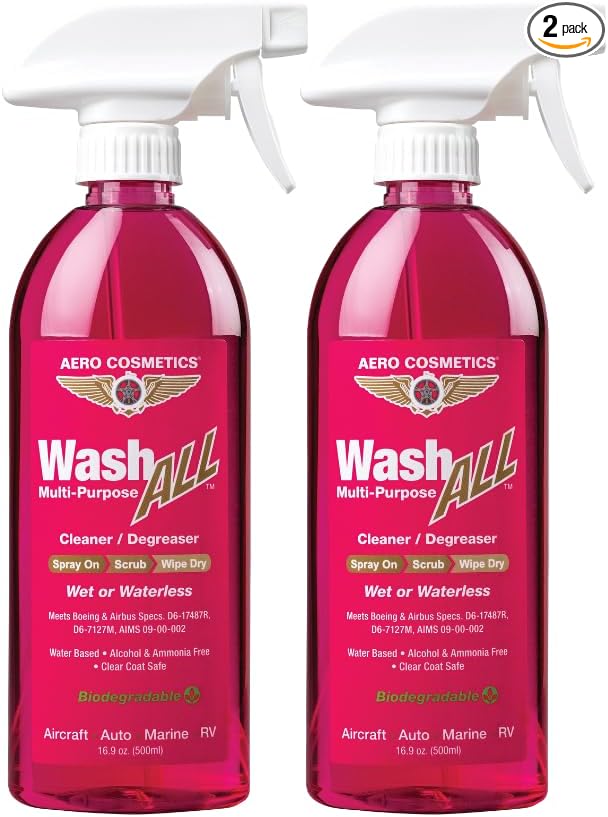 Aero Cosmetics Multi-Surface, Multi-Purpose Cleaner Degreaser. Kitchen, Bath, Floors, Furniture, Appliances, Home, Car, RV, and Boat