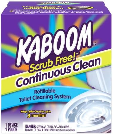 Church And Dwight 35113" kaboom Scrub Free Toilet Cleaning System (Pack of 2)