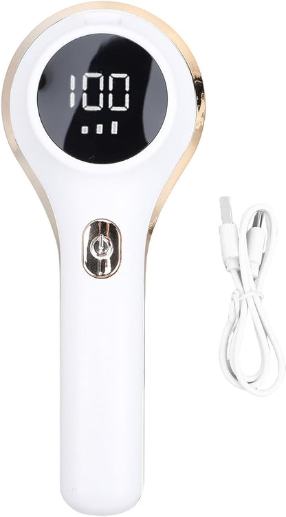WALFRONT Fabric Shaver Electric Lint Remover for Clothes, Rechargeable Sweater Defuzzer with 3 Speeds and LED Display, Portable Pilling Remover for Sweaters Furniture Blankets