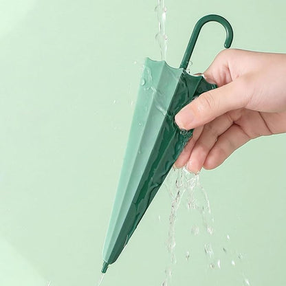 TEHAUX 4pcs Bathroom Glass Wipers Set, Mini Shower Glass Squeegee with Handle, Green Household Window and Mirror Cleaner for Bathroom and Kitchen Surfaces