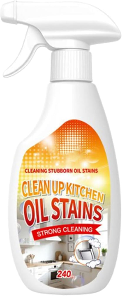 Heavy Duty Degreaser, Fruity Fresh Scent, 240mL, Kitchen Degreaser Spray, Oil Remover Spray, Powerful Oil Remover, For Grill, Stove Top, Sink, Oven, Countertops